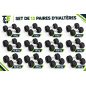 Set d'haltere hexagonal 4 à 30 kg | Trader Equipement