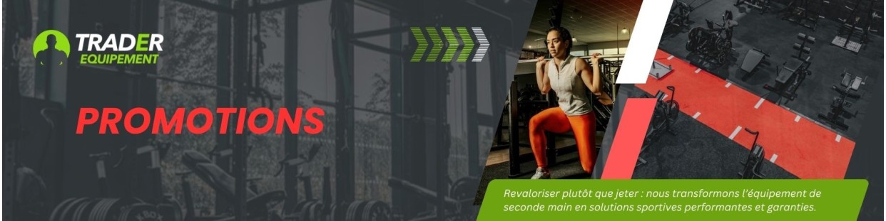 Promotions matériel de sport reconditionné | Trader Equipement